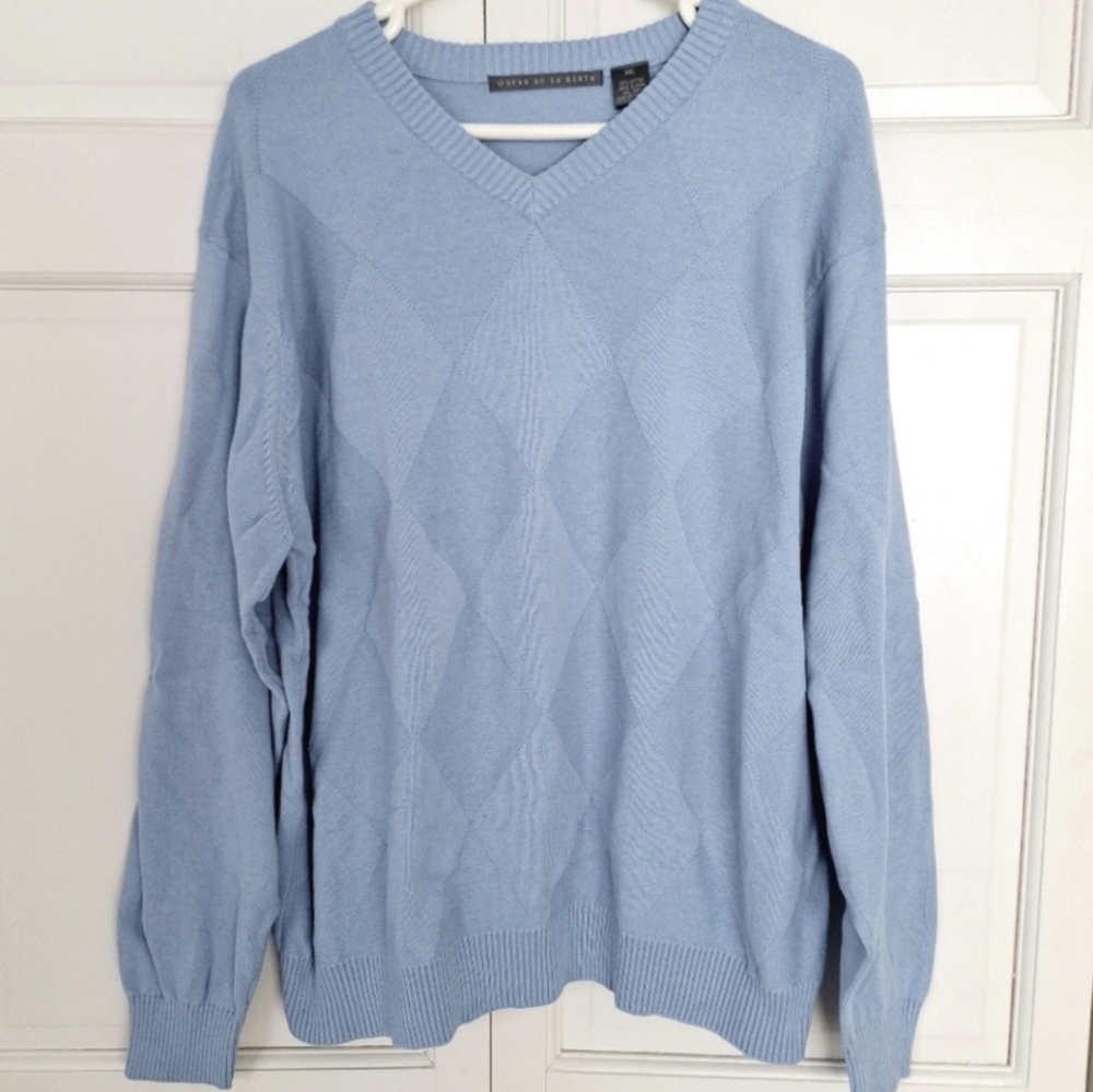 Oscar de la Renta V neck sweater